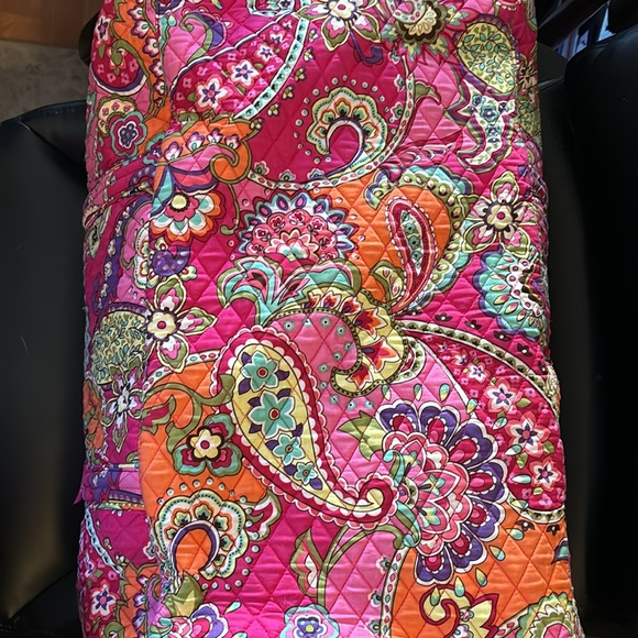 Vera Bradley Pink Swirl Large Tote - Picture 9 of 11
